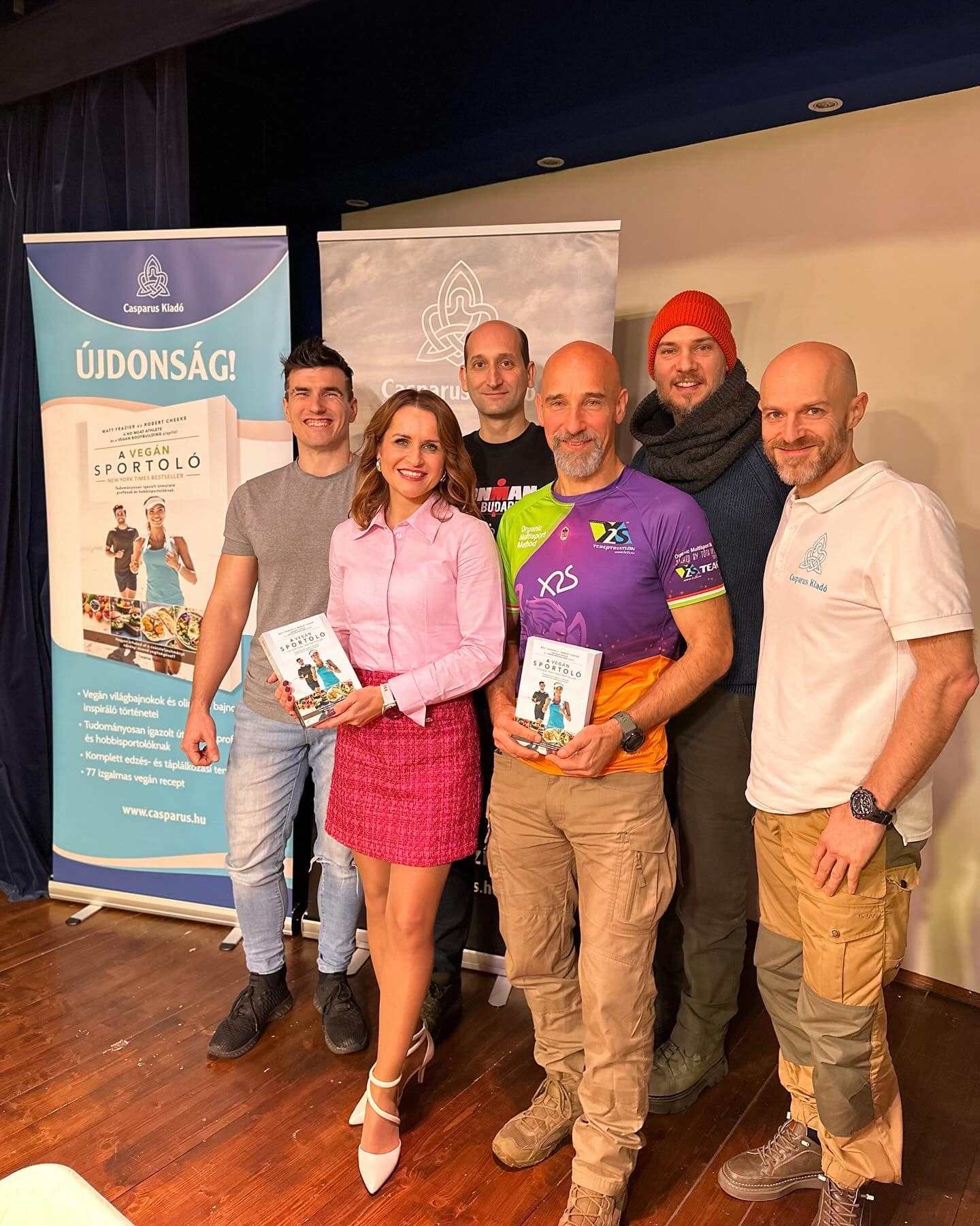 vegan sportolo toth viktor konvybemutato napfenyes rendezvenyterem